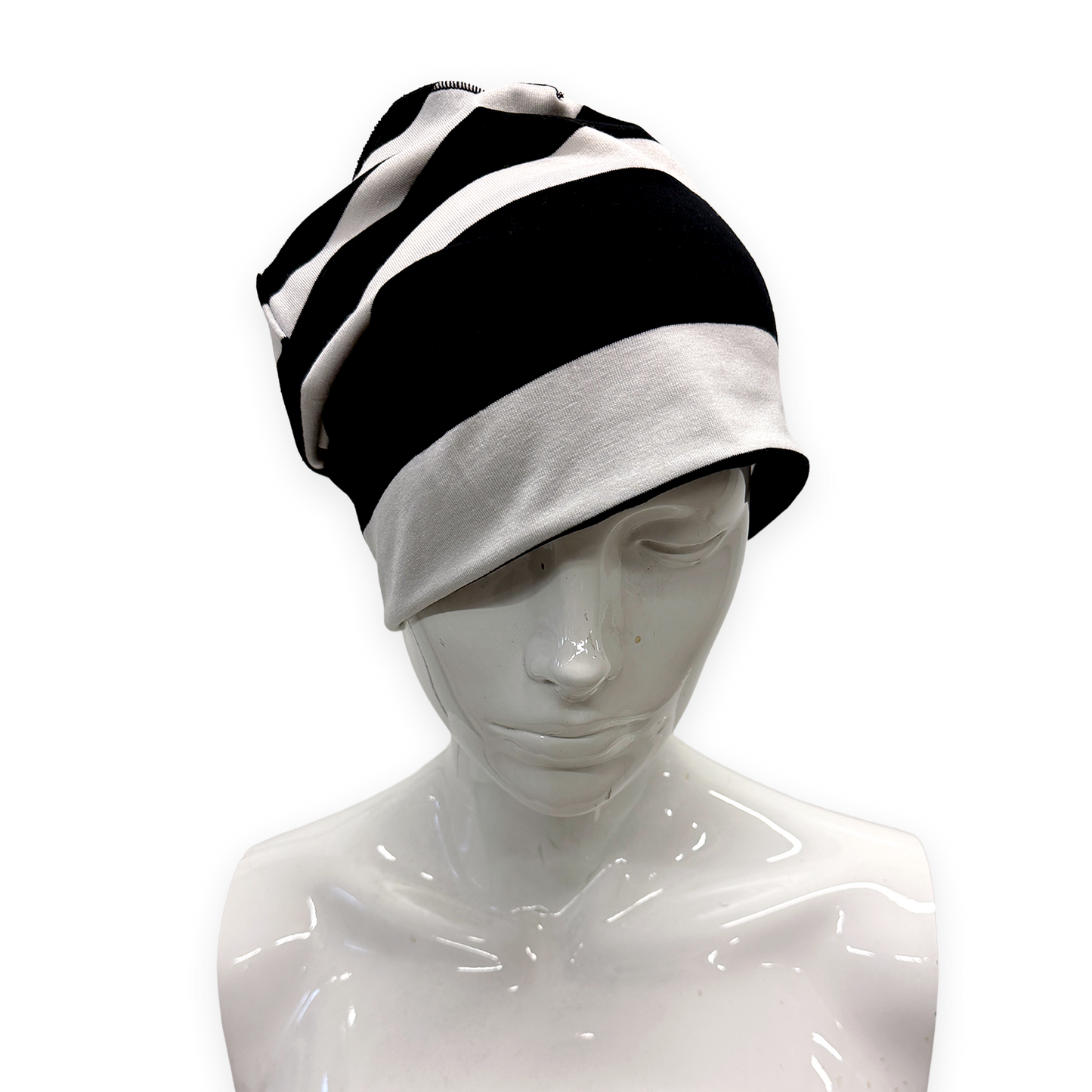 Reversible Striped Beanie