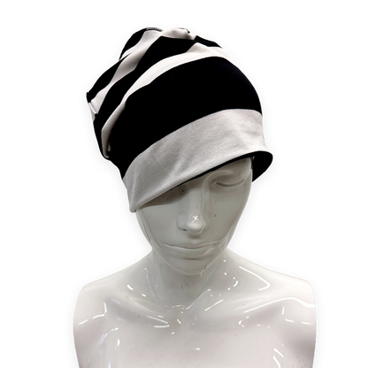 Reversible Black Beanie