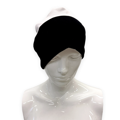 Reversible Black Beanie