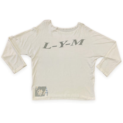 Washed Studded Long Sleeve